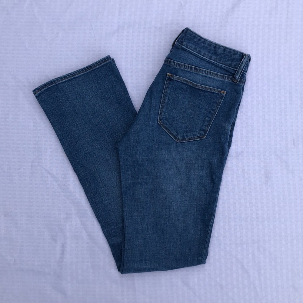 Women’s Gap Mid Rise Perfect Boot Cut Jeans